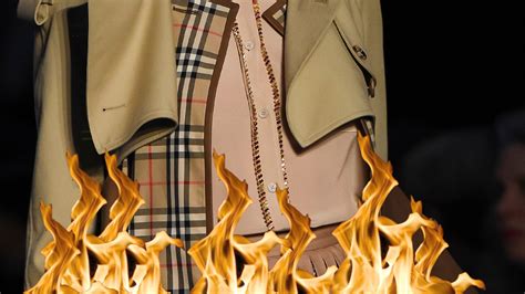 burberry unsold products